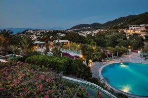 Panorama dall'Hotel Grazia Terme di Lacco Ameno
